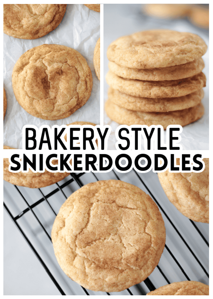 bakery style snickerdoodles recipe