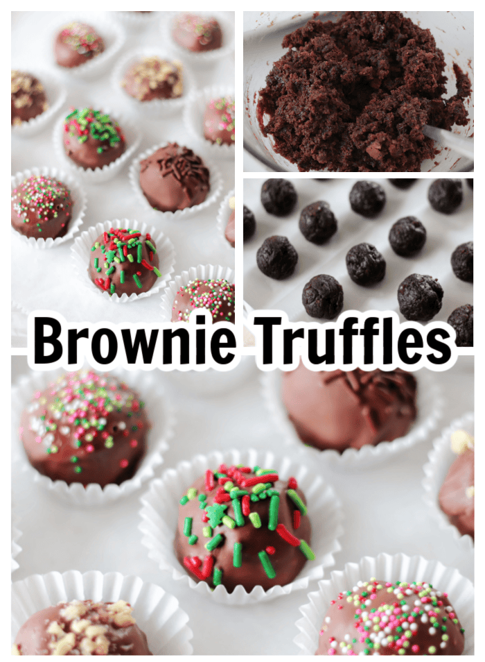 brownie truffles
