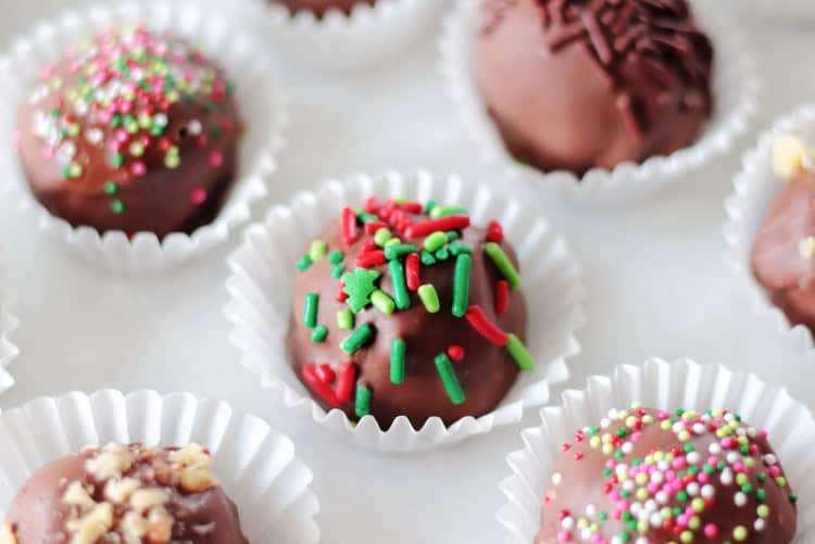 Brownie Truffles (No Frosting or Cream Cheese Necessary)