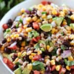 bowl of cowboy caviar