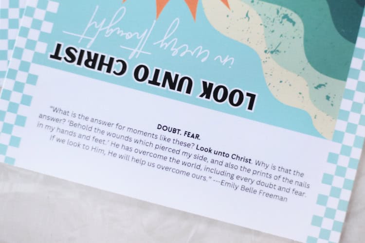 candy bar wrapper with quote