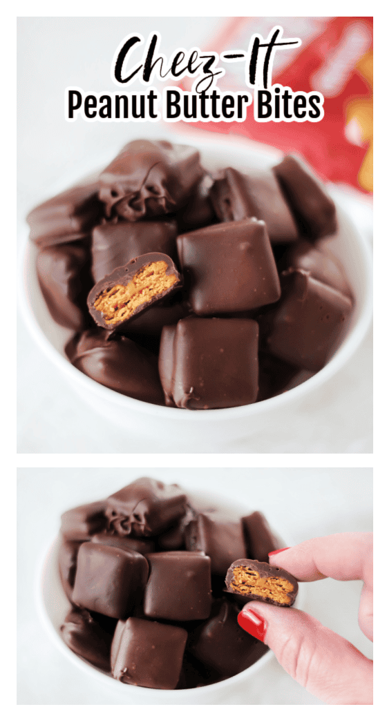 cheez it peanut butter bites