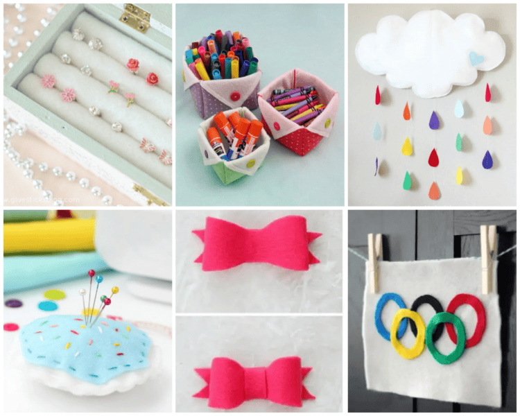 felt home decor projects