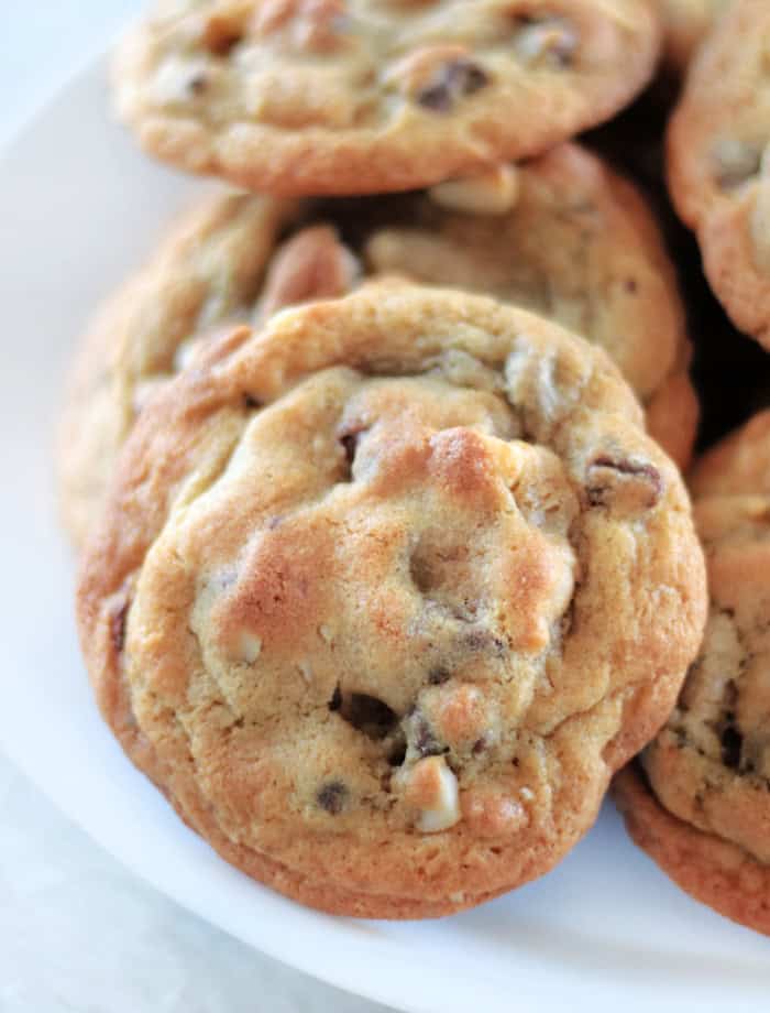 plate of soft and chewy sausalito cookies
