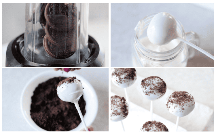 process shots collage