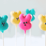 bunny pops in various colors
