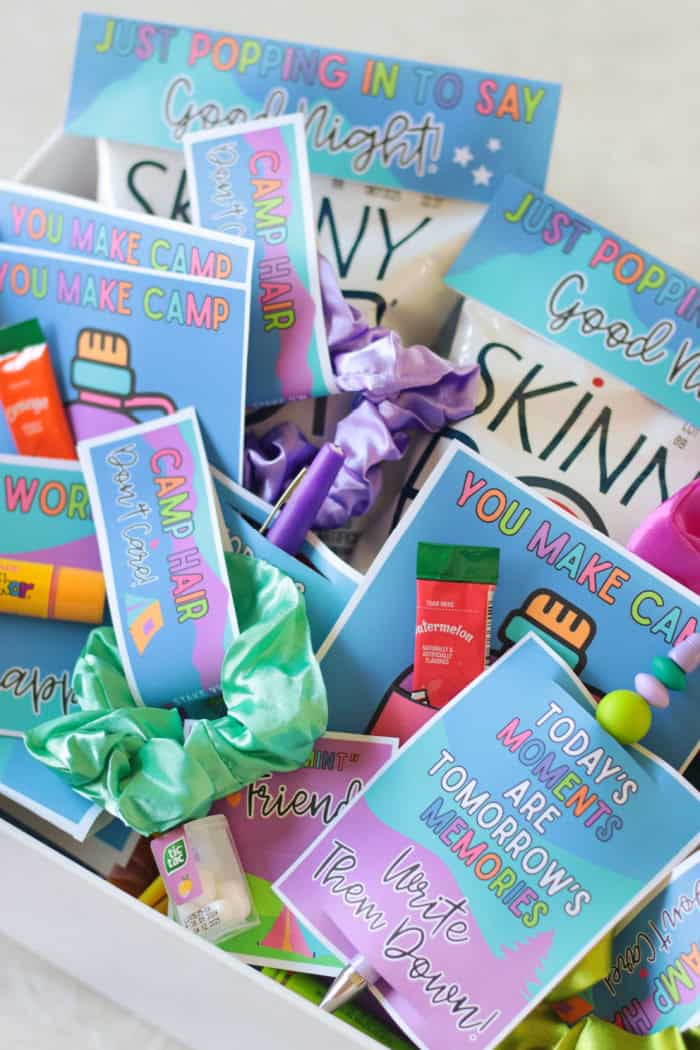 basket of pillow treats