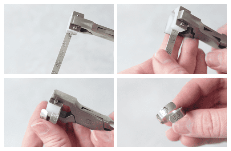 ring bending tool bending spiral ring