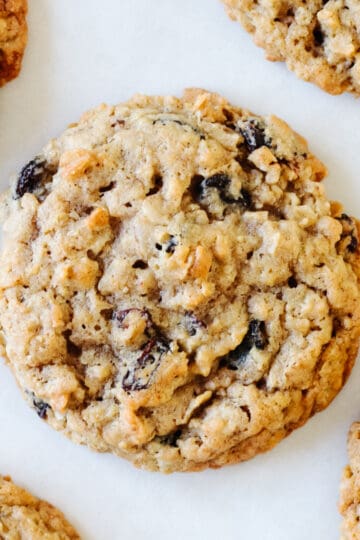 Ritz Carlton oatmeal raisin cookies.