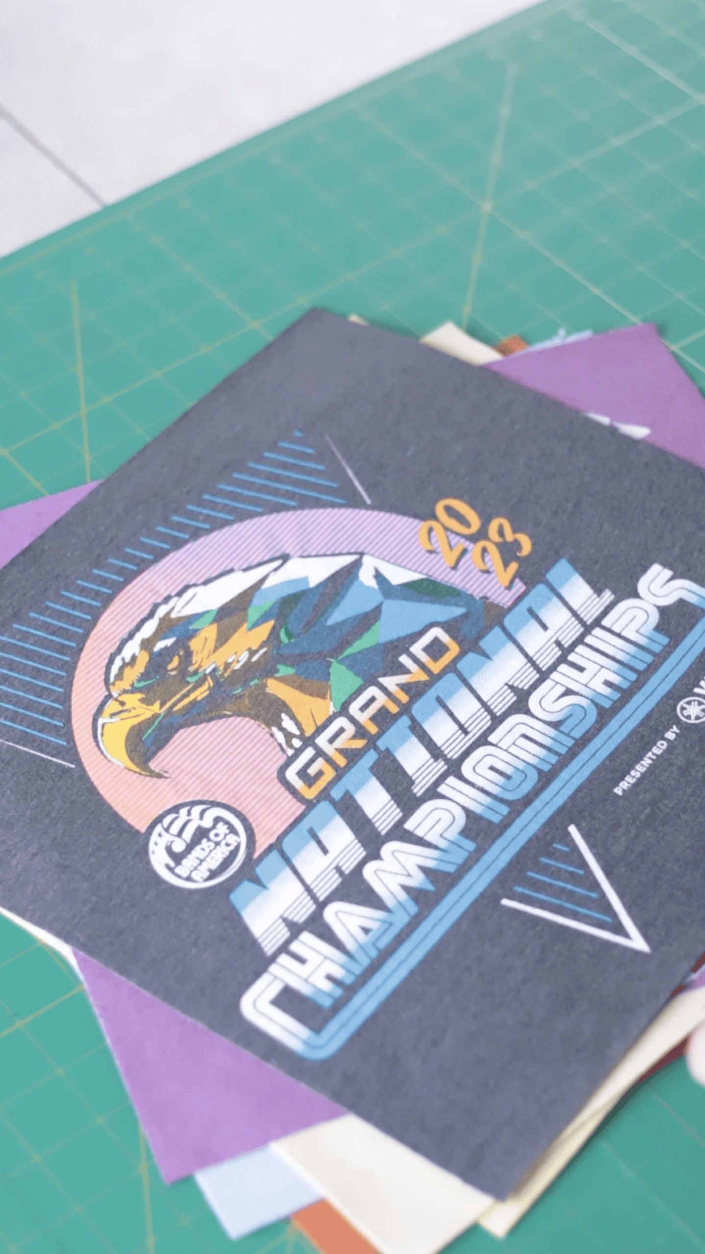 T-shirts cut into 13" squares.